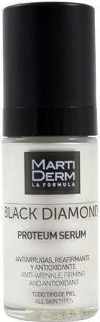 Martiderm Black Diamond Proteum Serum 30ml - Hochwirksames Anti-Aging Serum für alle Hauttypen, verbessert die Hautelastizität und sorgt für einen strahlenden, ebenmäßigen Teint.