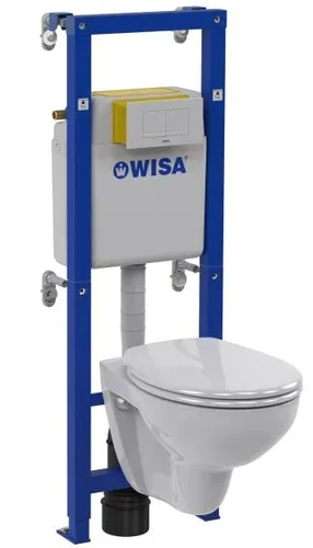 Wisa Wand-WC Komplett-Set XT No.1 mit Vorwandelement