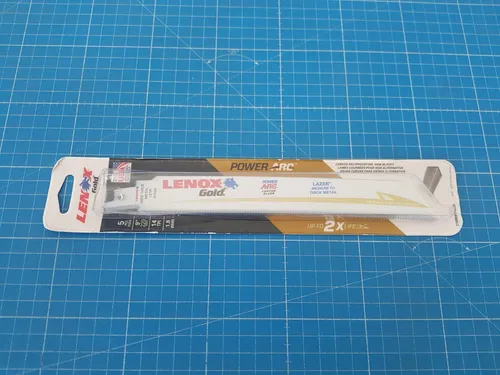 Lenox Säbelsägeblatt 229 x 25 x 0,9 mm - Pack a 5 Stück - Säbelsägeblatt mit 14 Zähnen für präzise Schnitte, ideal für Holz und Metall, langlebig und robust für professionelle Anwendungen.