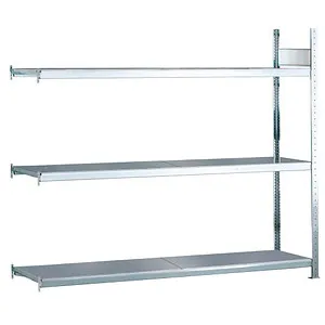 Weitspannregal Anbauregal 2000 x 1500 x 600mm - Werkstatteinrichtung mit robusten Stahlböden für maximale Stabilität und hohe Tragfähigkeit, ideal zur optimalen Lagerung von Werkzeugen und Materialien.