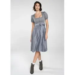 Spieth & Wensky Dirndl Ferrara Puffärmel blau|grau 38 in blau von Spieth & Wensky