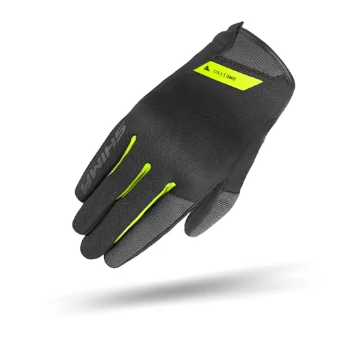 SHIMA ONE EVO Motorrad Handschuhe Herren - Kurze Sommer Motorradhandschuhe mit Schutz - Motorradhandschuhe für Herren mit erstklassigem Schutz und atmungsaktivem Mesh-Obermaterial, perfekt für komfortable Fahrten im Sommer.