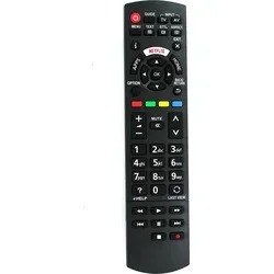 Ersatz Fernbedienung für Panasonic N2QAYB001178 Fernseher TV Remote Control - Schwarz