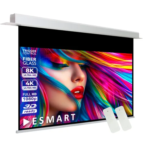 ESMART Expert CSX Deckeneinbau-Leinwand - 238 cm Bild 186 x 105 cm (84