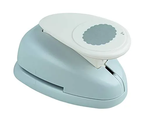 Rayher 8974400 Motivstanzer: Oval mit Zierrand, Breite: 5,08 cm, (2)