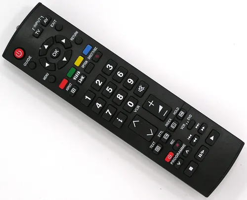 Ersatz Fernbedienung für Panasonic TV | TX-D32LN73F | TX-26LX70F | TX-32LX70F |