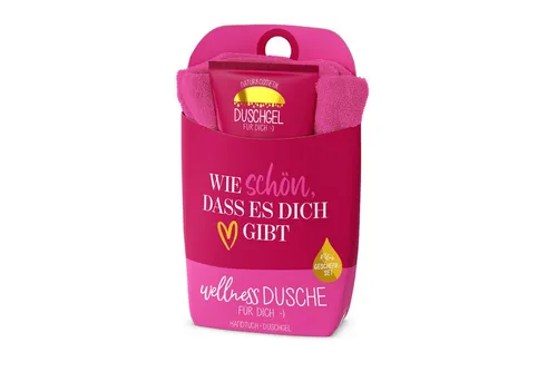 La Vida Handtuch Wellness-Dusche Geschenkset Duschgel Handtuch la vida Herz 1087131