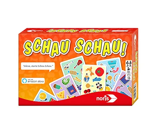 noris 608131752 Schau Schau, Suchspiel - nur mit Amazon Alexa spielbar