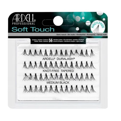 Ardell Soft Touch Wimpernbüschel Mittel Knot-Free Schwarz 56 Stk