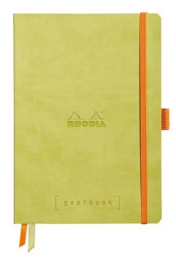 EXACOMPTA Einsteck-Fotoalbum Goalbook A5 - Schleifmaschinen: Das Goalbook von Rhodia ist das ideale Werkzeug, um seinen Alltag zu organisieren und kreative Notizen stilvoll festzuhalten.