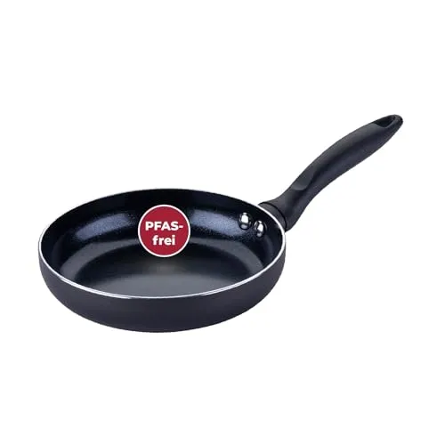 FACKELMANN Mini-Bratpfanne Essential Highrise Ø 14 cm – Ideal für kleine Gerichte, backofenfest, mit keramischer Antihaft-Beschichtung