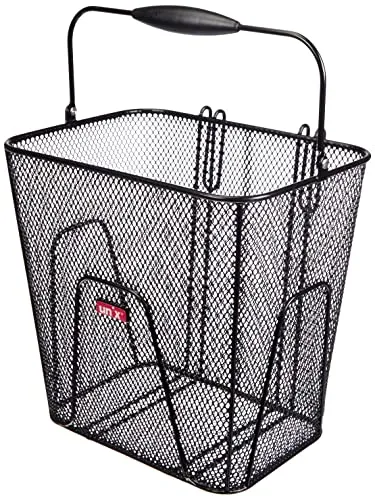 Asista Teile fürs Ra Proline Ruggero Hinterradkorb, schwarz, 32 x 31 x 20 cm