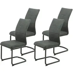 Küchen- und Esszimmerstühle Silber von Hela Tische