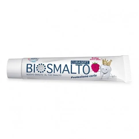 Curasept Biosmalto Baby Dentifricio Per Bambini 6-36m Senza Fluoro 30ml