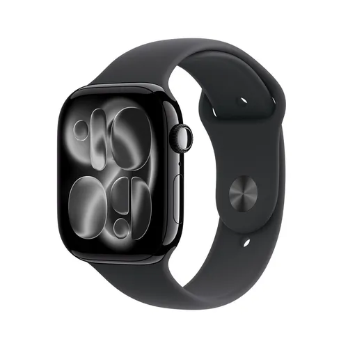 Apple Watch Series 11 46 mm Schwarz Sportarmband S/M von Apple