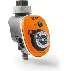 G.F. Garden GF16 Elektronische Wassercomp GF80006016 - Bewässerungscomputer mit 16+1 Programmen, ideal für optimale Gartenbewässerung. Präzise Steuerung über Handheld-Selektor für effiziente Wasserverwendung.