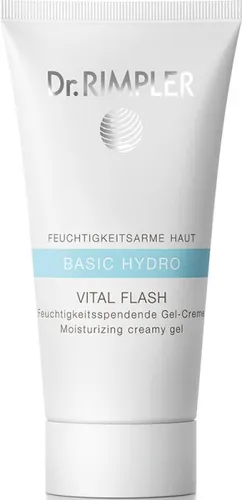 Dr. Rimpler Basic Hydro Vital Flash 50ml - Tagespflege mit intensiver Feuchtigkeit, ideal für einen frischen Teint und sofortige Hautstraffung.