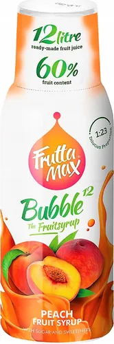 FruttaMax Sirup Pfirsich BRUSSWIN 500ml 60 Prozent Fruchtgetränk Konzentrat