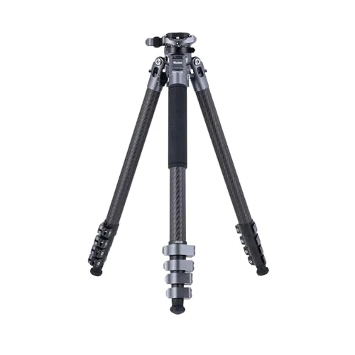 Rollei Easy Traveler grey - Leichtes Carbon-Stativ - Stative: Dieses robuste Carbon-Stativ überzeugt durch hohe Belastbarkeit und Flexibilität. Ideal für unterwegs und perfekt für kreative Aufnahmen.