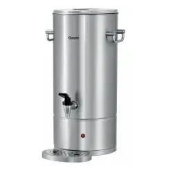 Bartscher Heißwasser-Spender 9 Liter - Wasserkocher für Hotels und Gastronomie, stufenloses Erhitzen und Warmhalten von 9 Litern Wasser im eleganten Edelstahldesign.