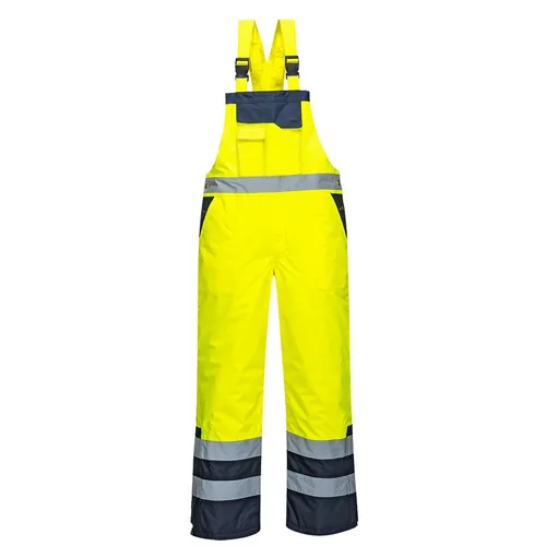Portwest S489YERXS Gr.XS Hi-Vis Winter Latzhose in gelb von Portwest