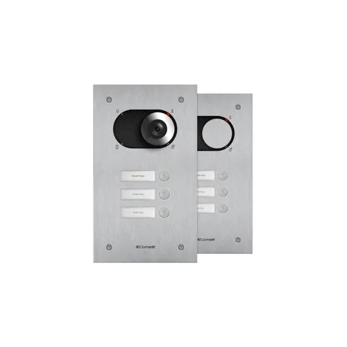 Comelit IX0103 Frontplatte Switch, 3 Teilnehmer, 1-reihig