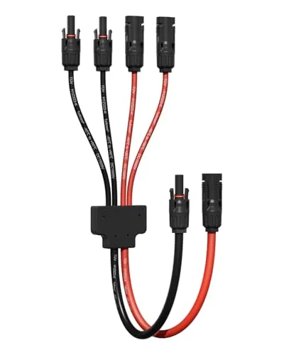 enernova Solarkabel Y-Verteiler 4mm²-6mm² in schwarz von enernova