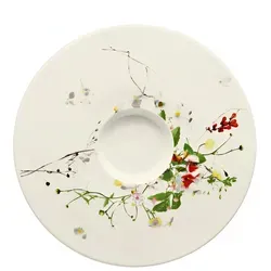 Kaffee-Untertasse - ROSENTHAL BRILLANCE BONE CHINA FLEURS SAUVAGES - 10530-405101-14741