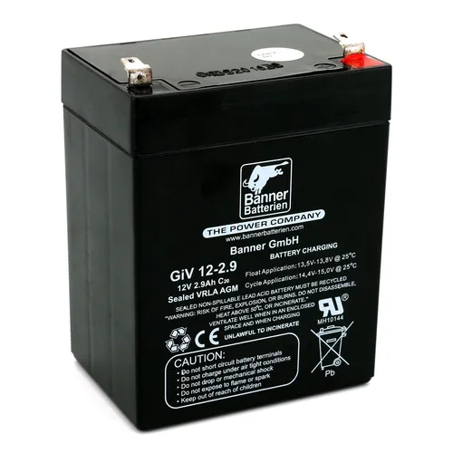 Banner Stand by Bull 12 Volt 2,9 Ah Batterie