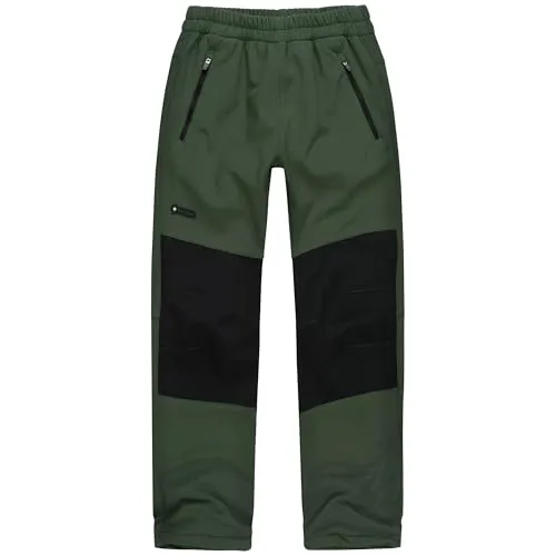 Höhenhorn Tiegun Kinder Softshellhose Grün Gr. 164