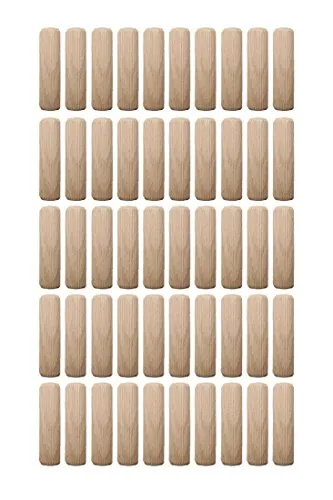 Holzdübel Riffeldübel Holzverbinder 8x60mm 50 Stück (0007)
