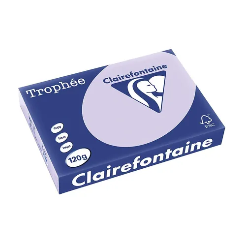 Clairalfa Universal Papier Trophée A4 120 g/qm lila 250 Blatt