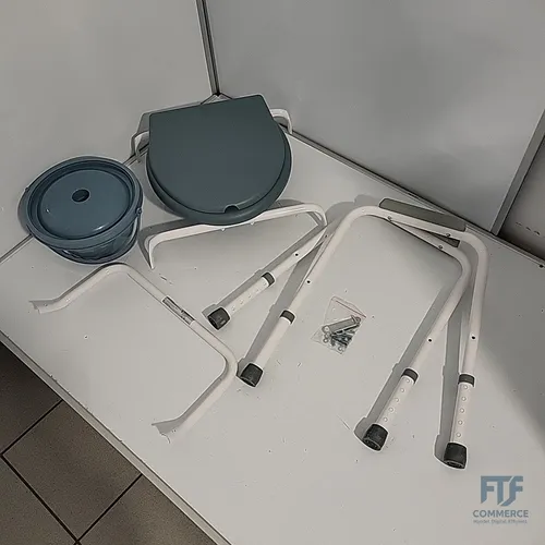 Mobiclinic® Toilettenstuhl Arroyo mit Deckel von Mobiclinic