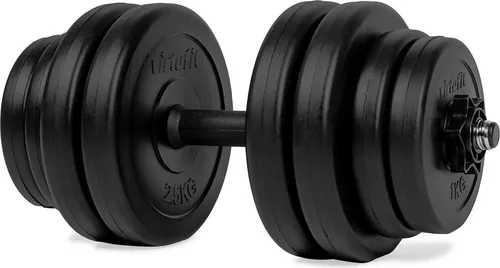 VirtuFit Verstellbare Vinyl-Kurzhantel 1-15 kg
