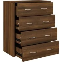 vidaXL Kommode mit 4 Schubladen