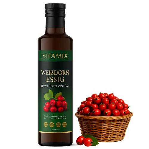 Premium Qualität Weißdornessig 500ml