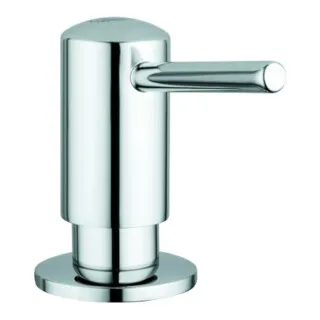 Grohe Spülmittelspender Contemporary 0,4l, chrom - Seifenspender mit 0,4 l Vorratsbehälter, ideal für Flüssigseifen und ausgestattet mit GROHE StarLight® Chromoberfläche für langlebigen Glanz.