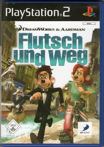 Flutsch und Weg - Jump'n'Run Abenteuer - PS 2 Spiel, aufregende Jump'n'Run Simulation für spannende Unterhaltung, geeignet für alle Altersgruppen (USK 0)