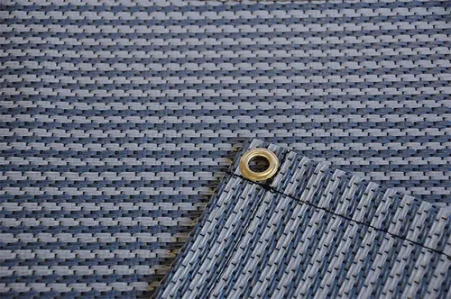Via Mondo Premium Zeltteppich, blau, 250x400cm