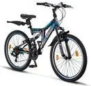 Chillaxx Mountainbike Schwarz-Blau mit V-Bremse in schwarz von Sidelja GmbH