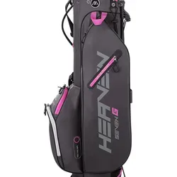 Ekomi Big Max Heaven Seven G Standbag N70327-SBF - Leichte Golf Carrybag, ideal für entspannte Runden auf dem Golfplatz mit praktischen Fächern für Schläger und Zubehör.