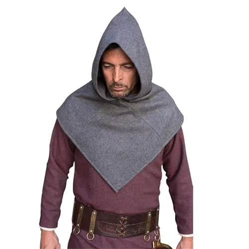 Burgschneider Skjoldehamn Gugel Bjorn in grau von Burgschneider