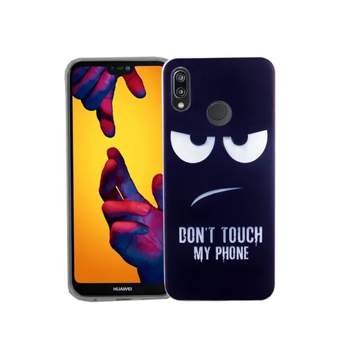 Dont Touch My Phone Handyhülle Huawei P20 Lite Silikon