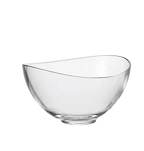 Leonardo Müslischale Loop 043362, Set mit 6 transparenten Glas-Schalen - Müslischalen-Set aus 6 Stück mit 270 ml Fassungsvermögen, spülmaschinengeeignet und ideal für den täglichen Gebrauch oder besondere Anlässe.