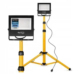 MasterLED LED Baustrahler 100W mit Stativ