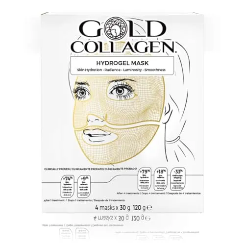 GOLD COLLAGEN Hydrogel Maske Set