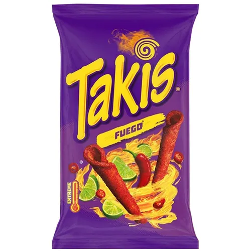 Takis Fuego 100 g – Feuriger Knabberspaß mit Chili & Limette!