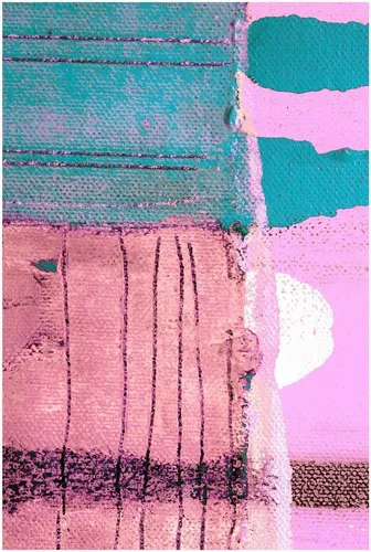 Komar Bild Pinky Allegro, Natur (1 St), Wandbild zur Dekoration - ohne Rahmen