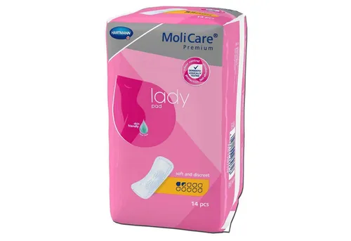 MoliCare Premium Lady Pad 1,5 Tropfen - 336 Stück - Arzneimittel für leichte Blasenschwäche, bietet sicheren und diskreten Schutz mit hautfreundlichem pH-Wert 5,5 und antibakterieller Wirkung.