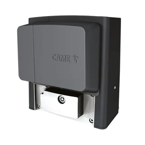 CAME 801MS-0030 BX708AGS Antrieb mit 230-V-Motor, Steuerung mit Programmierdisplay, Funkdecoder, Torlaufkontrolle, Hinderniserfassung und Endschaltern für Schiebetore bis 800 kg und 14 m